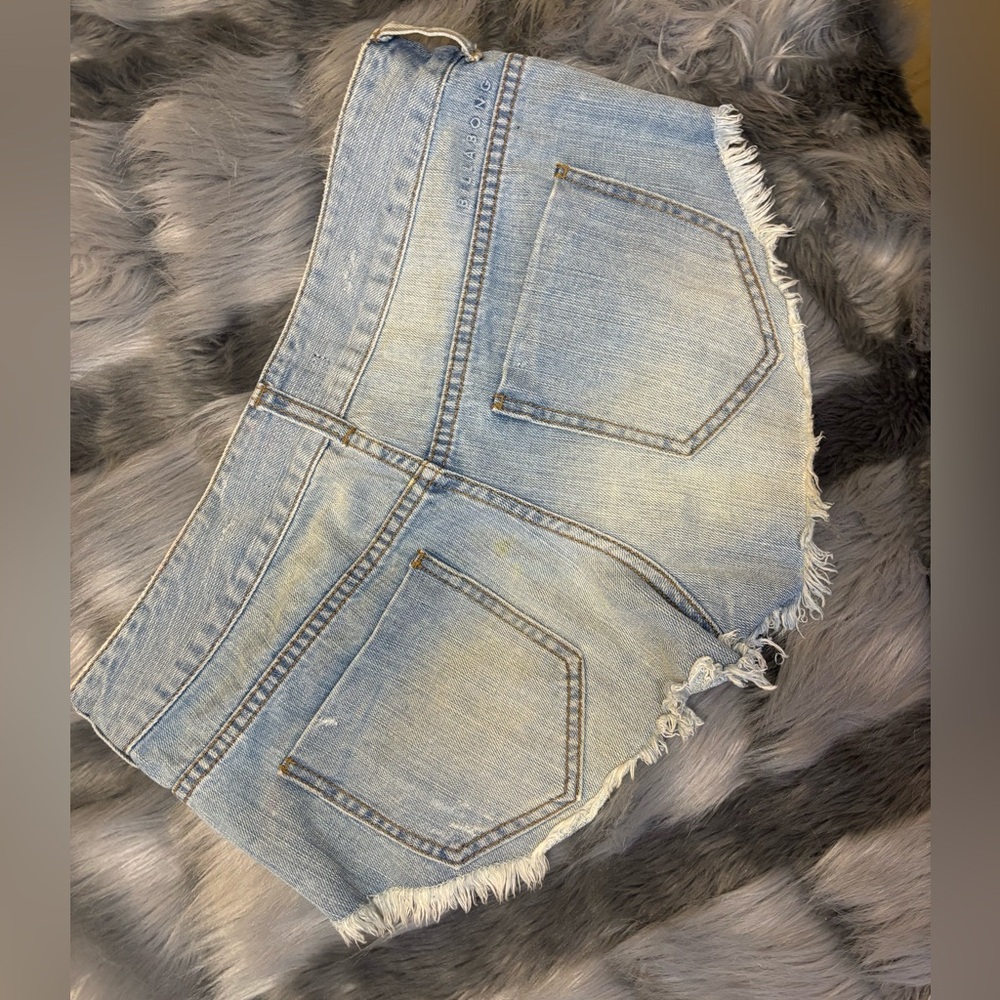 Billabong Light Blue Jean Shorts